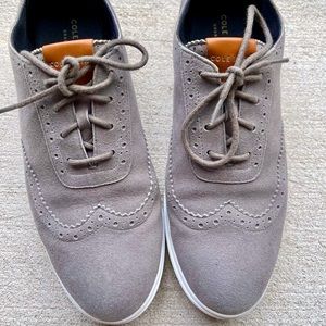 Cole Haan Grand Zero Suede Oxford Shoes (Women 8)